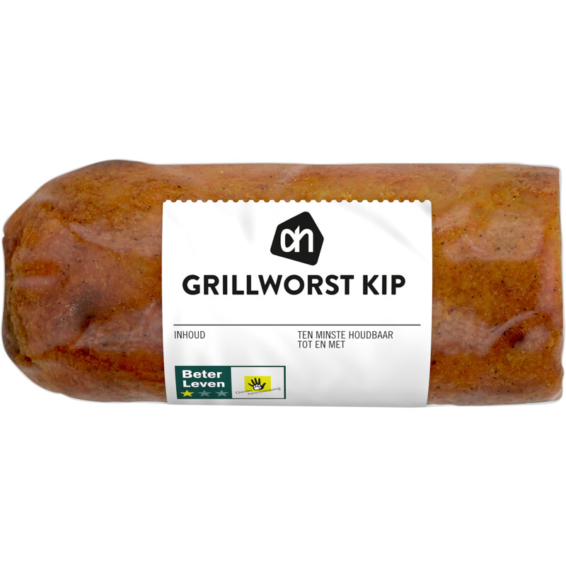 Een afbeelding van AH Kip grillworst stuk