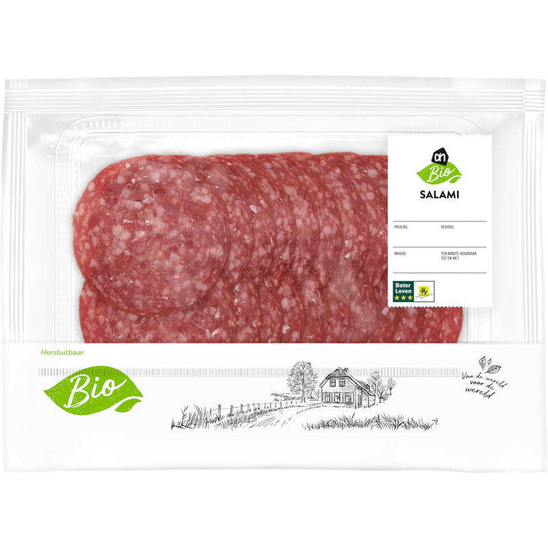 Een afbeelding van AH Biologisch Salami