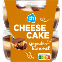 Een afbeelding van AH Cheesecake gezouten karamel