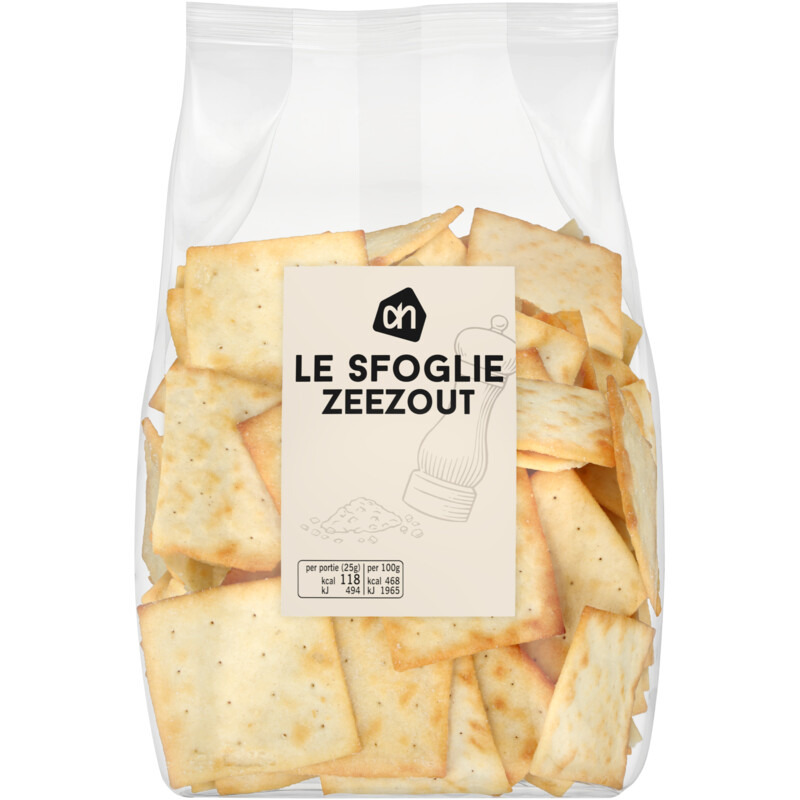 AH Le sfoglie toast met zeezout bestellen Albert Heijn