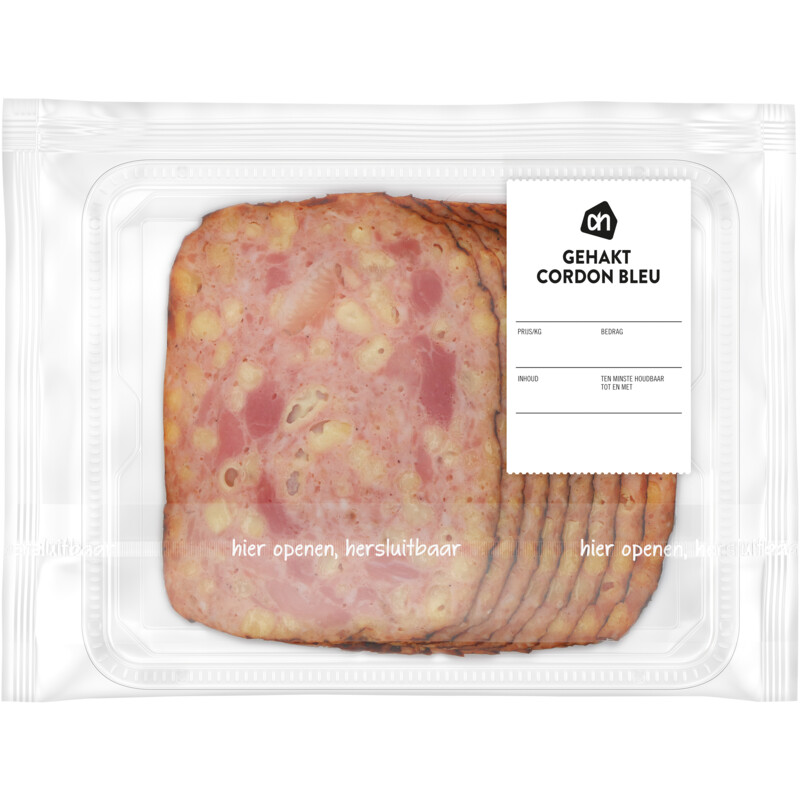 Een afbeelding van AH Gehakt cordon bleu