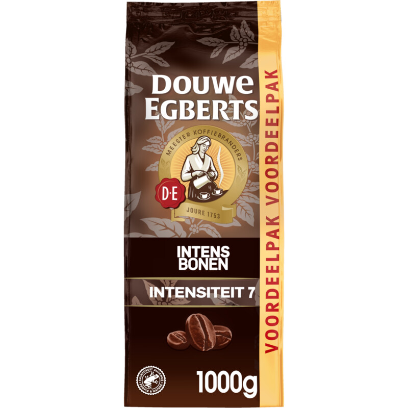 Douwe Egberts Intens koffiebonen voordeelpak bestellen Albert Heijn