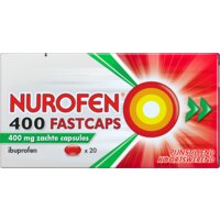 Een afbeelding van Nurofen Fastcaps 400mg zachte capsules