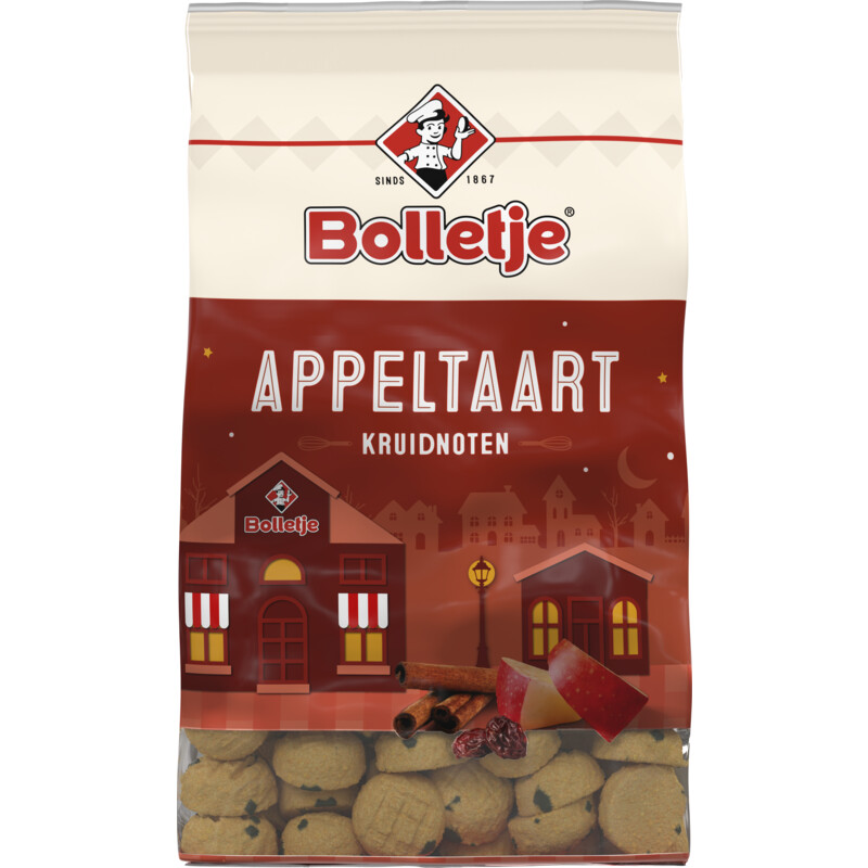 Een afbeelding van Bolletje Kruidnoten Appeltaart