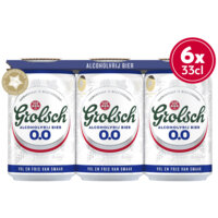 Een afbeelding van Grolsch Pilser alcoholvrij bier 0.0 6-pack