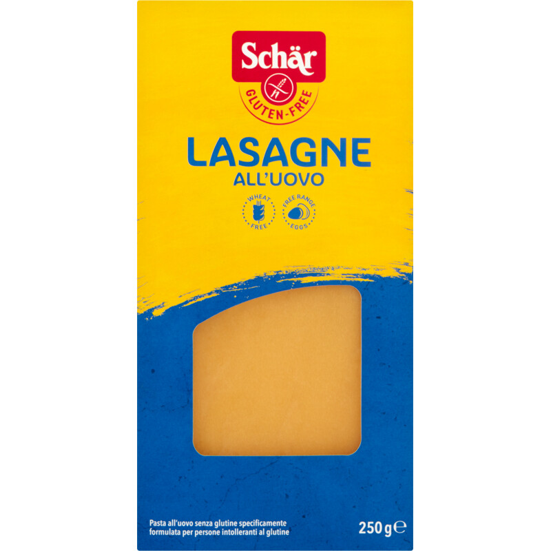 Een afbeelding van Schär Lasagne all'uovo