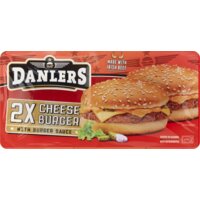 Een afbeelding van Danlers Double cheese burger
