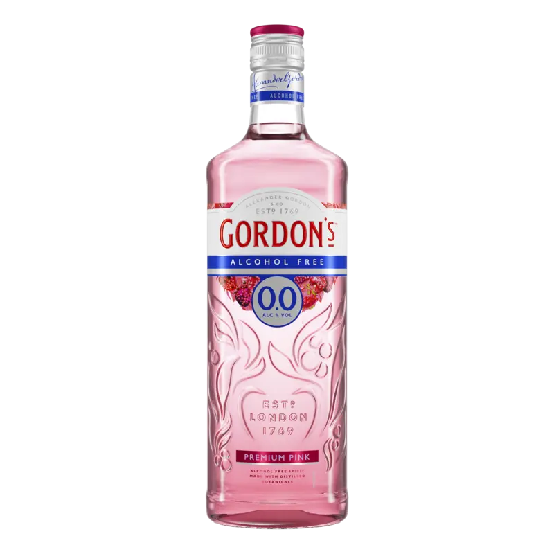 Gordon's Premium Pink Alcohol Free Spirit 0.0% vol 70cl