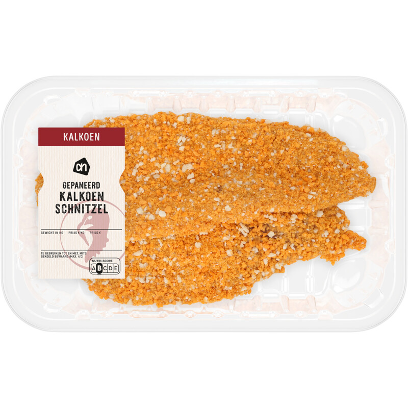 Een afbeelding van AH Kalkoenschnitzel gepaneerd