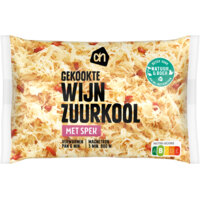 Een afbeelding van AH Gekookte wijnzuurkool met spek