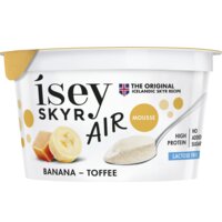 Een afbeelding van Isey Skyr air banana toffee