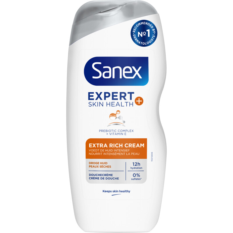 Sanex Expert skin health+ extra rich douchegel bestellen Albert Heijn