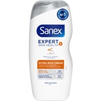 Een afbeelding van Sanex Expert skin health+ extra rich douchegel