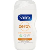 Een afbeelding van Sanex Zero% nourishing douchegel droge huid