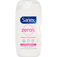 Een afbeelding van Sanex Zero% hypoallergenic douchegel