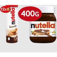 Een afbeelding van Nutella Hazelnootpasta koek pakket