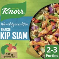 Een afbeelding van Knorr Wereldgerechten Thaise kip siam