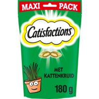 Een afbeelding van Catisfactions Kattensnack kattenkruid maxi pack