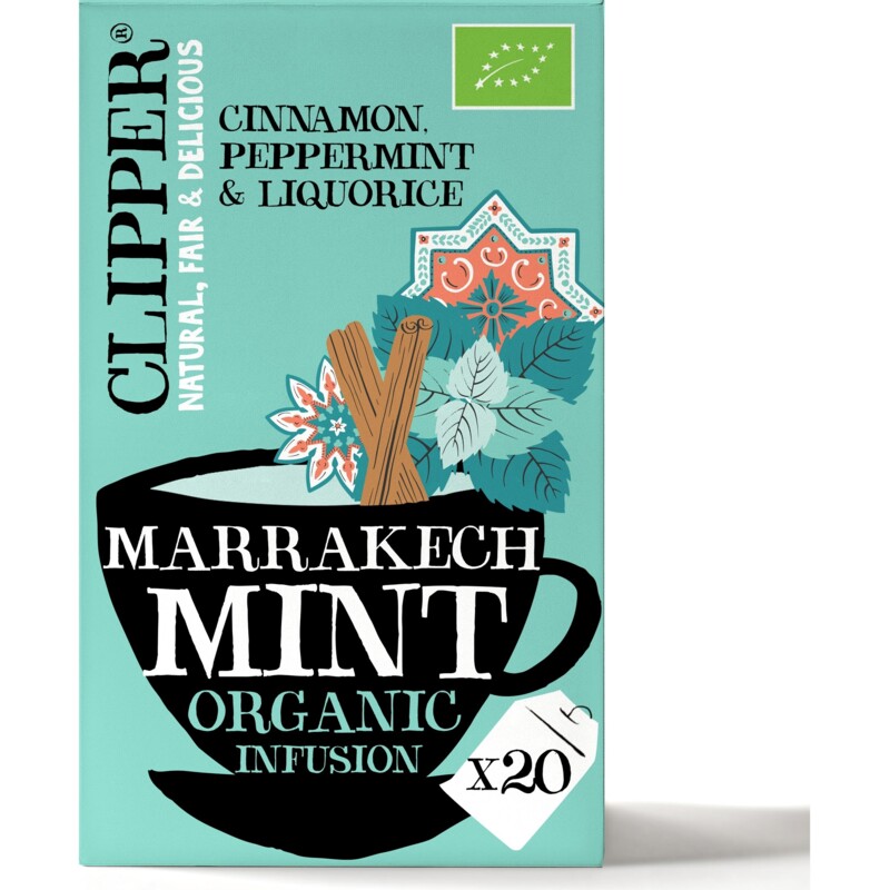 Een afbeelding van Clipper Marrakech mint organic infusion