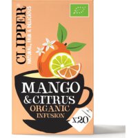 Een afbeelding van Clipper Mango & citrus organic infusion
