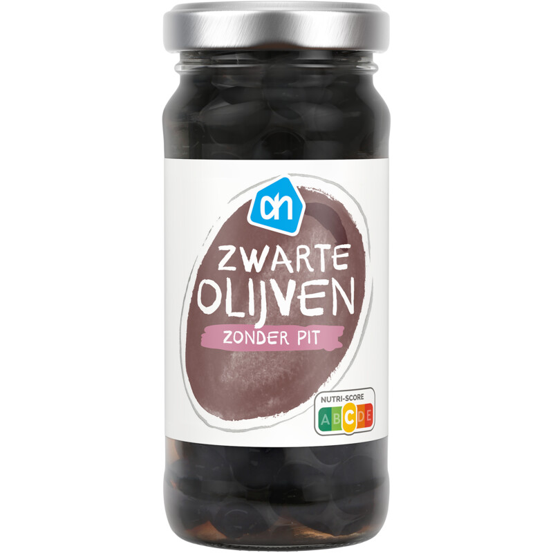 Een afbeelding van AH Zwarte olijven zonder pit