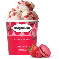 Een afbeelding van Häagen-Dazs Macaron strawberry & raspberry