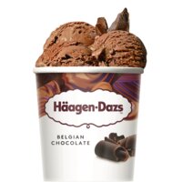 Een afbeelding van Häagen-Dazs Belgian chocolate ijs