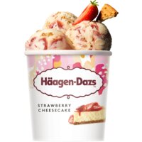 Een afbeelding van Häagen-Dazs Strawberry cheesecake ijs