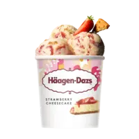 Häagen-Dazs Strawberry cheesecake ijs