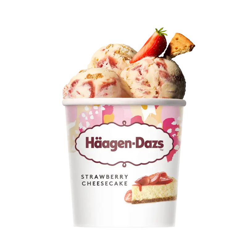 Häagen-Dazs Strawberry cheesecake