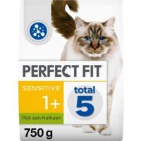 Een afbeelding van Perfect fit Kattenbrokken sensitive 1+ kalkoen