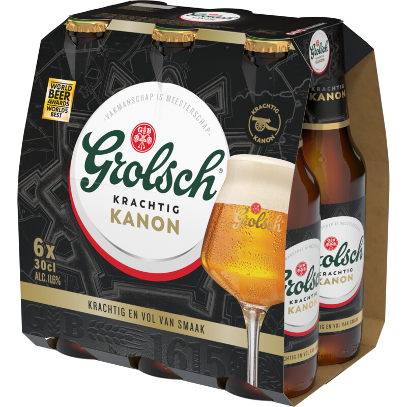 Een afbeelding van Grolsch Krachtig kanon speciaalbier 6-pack