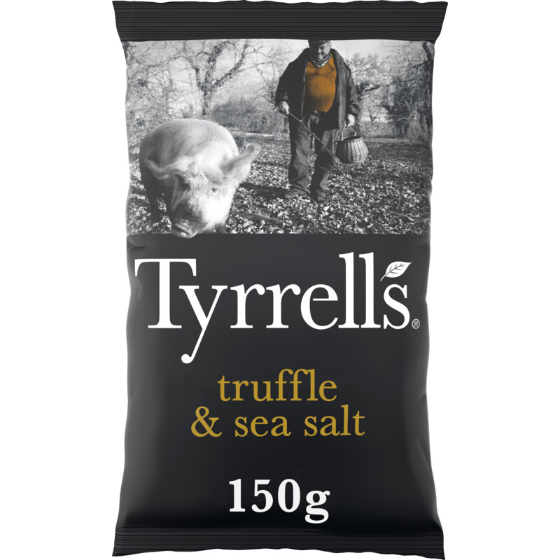 Een afbeelding van Tyrrells Chips truffle & sea salt