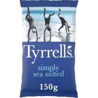 Een afbeelding van Tyrrells Lightly Sea Salted