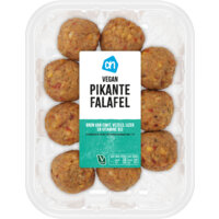 Een afbeelding van AH Vegan pikante falafel