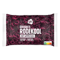 AH Gekookte rodekool met appeltjes