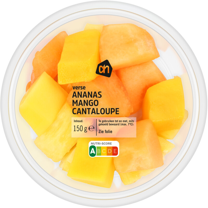 Een afbeelding van AH Ananas mango cantaloupe