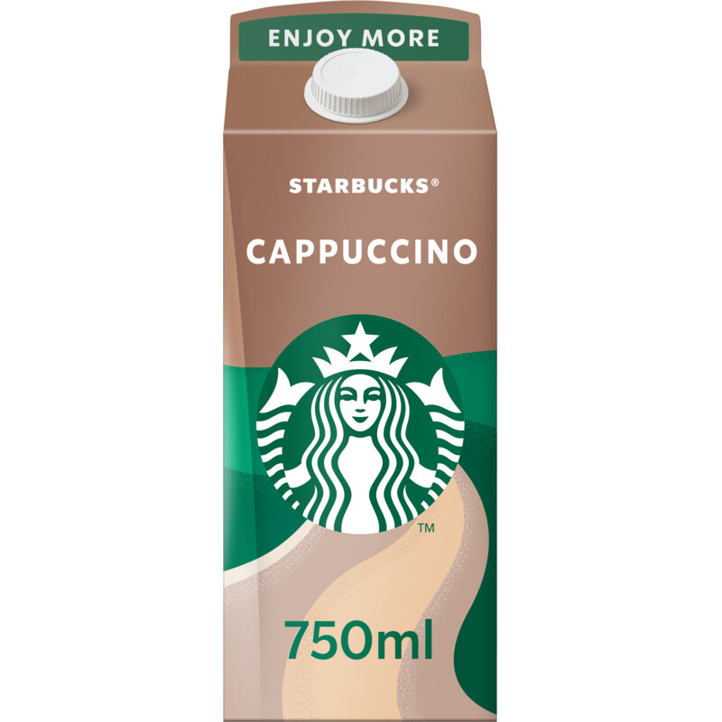 Een afbeelding van Starbucks Cappuccino