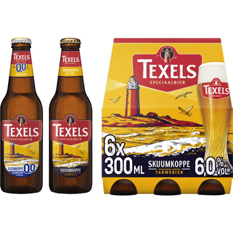 Een afbeelding van Texels Skuumkoppe speciaalbier 0.0 pack