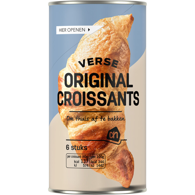 Een afbeelding van AH Verse original croissants