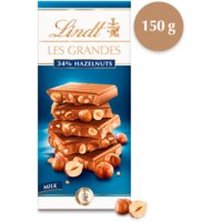 Een afbeelding van Lindt Les grandes melkchocolade hazelnoot
