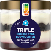 Een afbeelding van AH Trifle griekse yoghurt bosvruchten