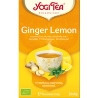 Een afbeelding van Yogi Tea Ginger lemon