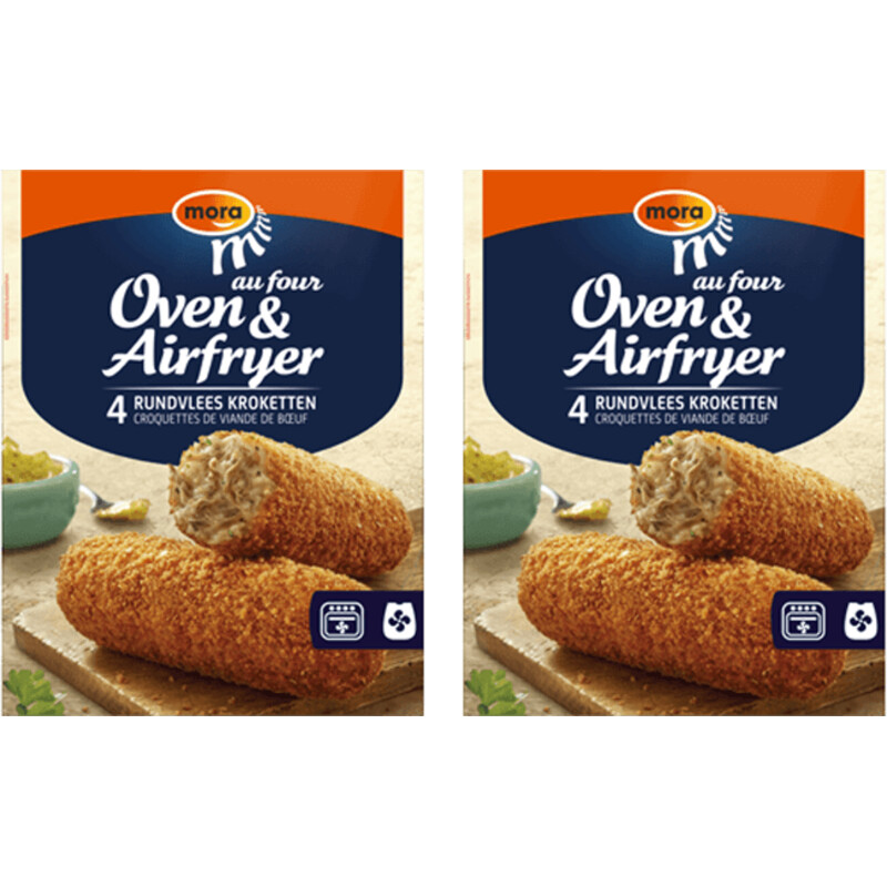 Een afbeelding van Mora Oven & Airfryer Rundvlees Kroketten