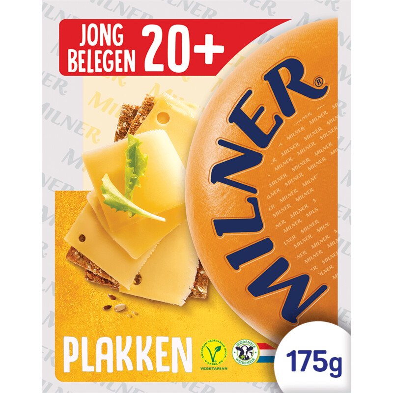 Een afbeelding van Milner Jong belegen 20+ plakken