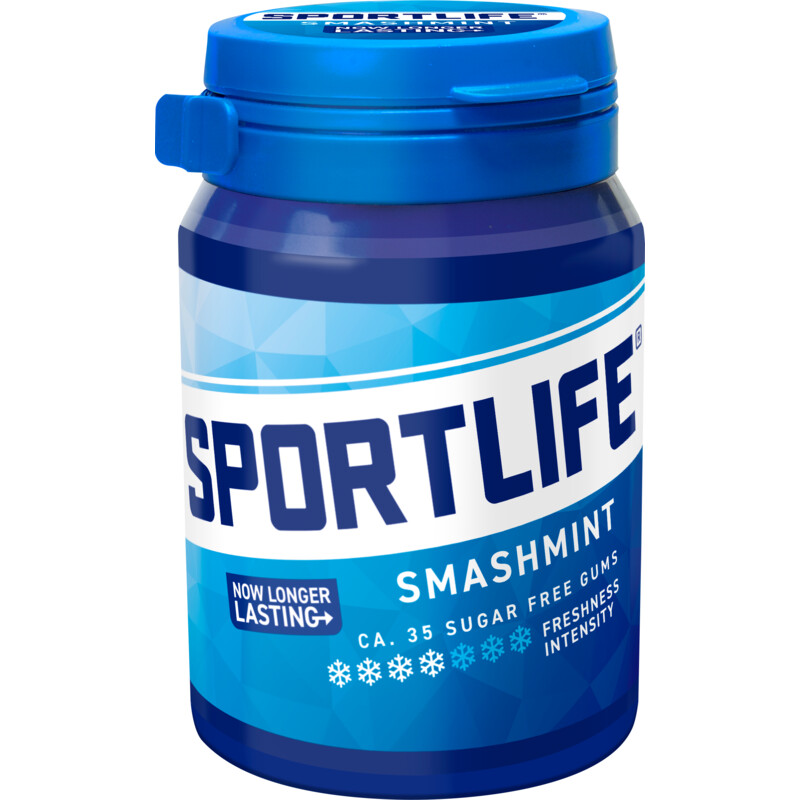 Een afbeelding van Sportlife Smashmint gums