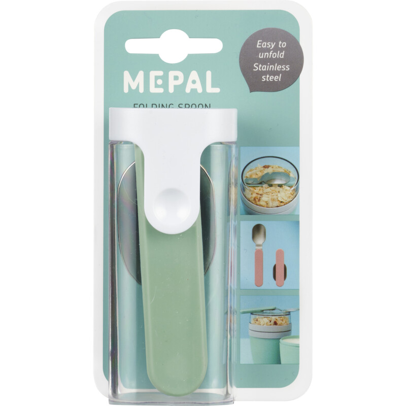 Een afbeelding van Mepal Opvouwbare lepel ellipse nordic sage