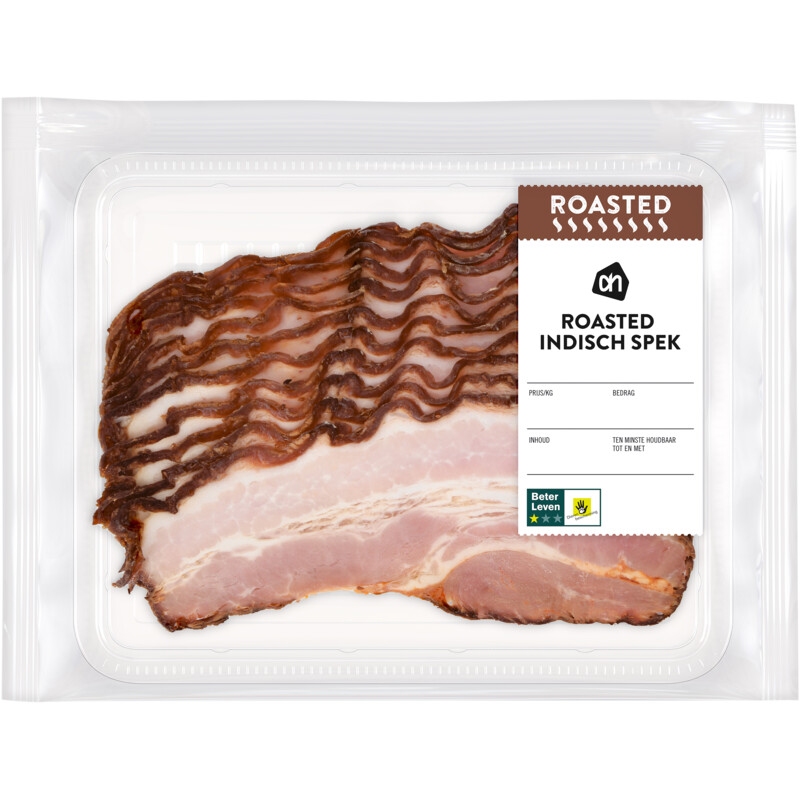 Een afbeelding van AH Roasted Indisch spek