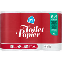 Afbeelding van Toiletpapier 2 laags 6=9 rollen