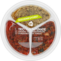 Een afbeelding van AH Trio van tapenade